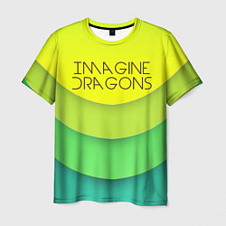 Мужская футболка Imagine Dragons: Lime Colour