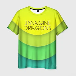Мужская футболка Imagine Dragons: Lime Colour