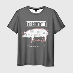 Мужская футболка Fresh Year 2019