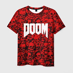 Мужская футболка DOOM: Blooded Skuls