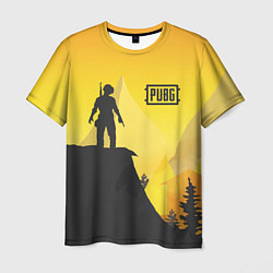 Мужская футболка PUBG: Sunrise