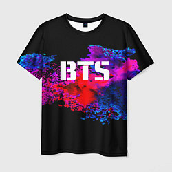 Футболка мужская BTS: Colors Explode, цвет: 3D-принт