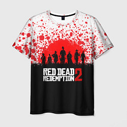 Мужская футболка RDR 2: Red Blood