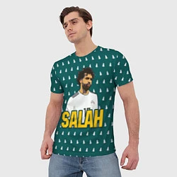 Футболка мужская Salah Style, цвет: 3D-принт — фото 2