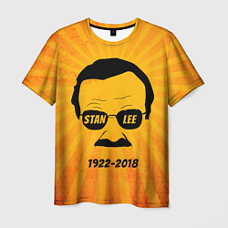 Мужская футболка Stan Lee 1922-2018