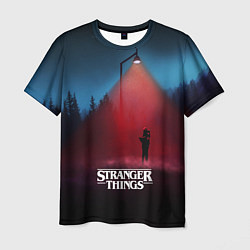 Мужская футболка Stranger Things: Red Lantern