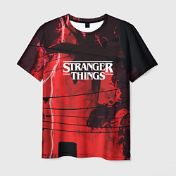 Мужская футболка Stranger Things: Red Dream