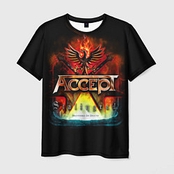 Мужская футболка Accept: Flame Eagle