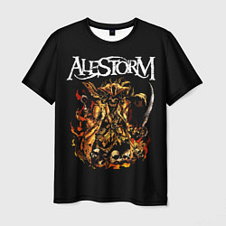 Мужская футболка Alestorm: Flame Warrior