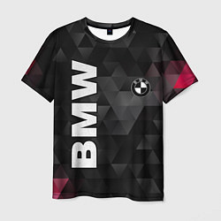 Футболка мужская BMW: Polygon, цвет: 3D-принт