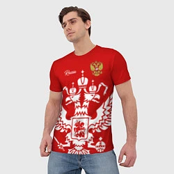 Футболка мужская Red Russia, цвет: 3D-принт — фото 2