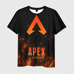 Мужская футболка Apex Legends: Orange Flame