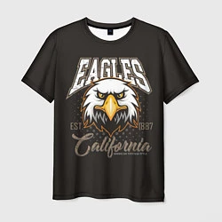 Футболка мужская Eagles California, цвет: 3D-принт