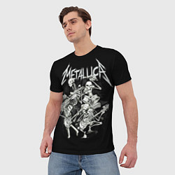 Футболка мужская Metallica: Bones Rock, цвет: 3D-принт — фото 2