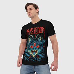 Футболка мужская Mastodon: Demonic Cat, цвет: 3D-принт — фото 2