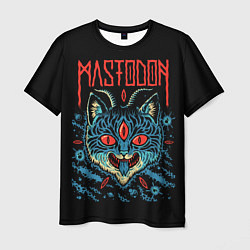 Мужская футболка Mastodon: Demonic Cat