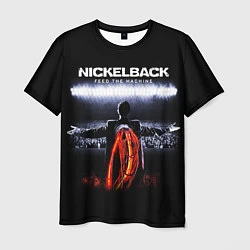 Мужская футболка Nickelback: Feed the Machine