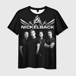 Мужская футболка Nickelback Band