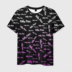 Мужская футболка Sally Face: Violet Pattern