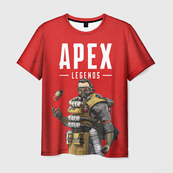 Мужская футболка Apex Legends: Red Caustic