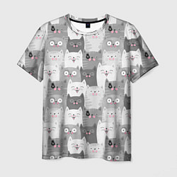 Мужская футболка Эмоции котов