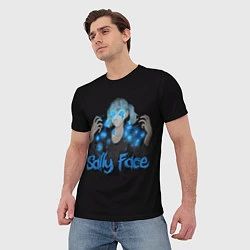 Футболка мужская Sally Face: Blue Magic, цвет: 3D-принт — фото 2