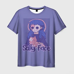 Мужская футболка Sally Face: Violet Halo