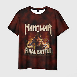Мужская футболка Manowar: Final Battle