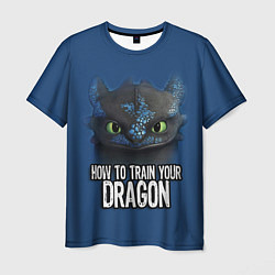 Мужская футболка How to train your dragon