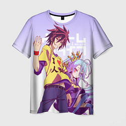 Футболка мужская No Game No Life, цвет: 3D-принт