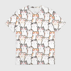 Мужская футболка Кошки котики коты