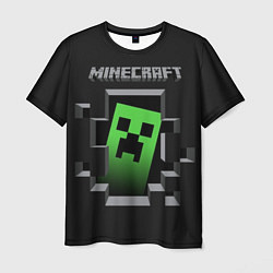 Мужская футболка Minecraft Creeper