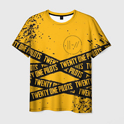 Мужская футболка 21 Pilots: Yellow Levitate
