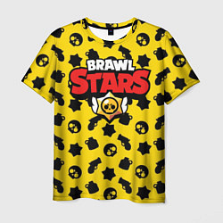 Мужская футболка Brawl Stars: Yellow & Black