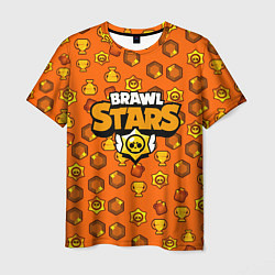Мужская футболка Brawl Stars: Orange Team
