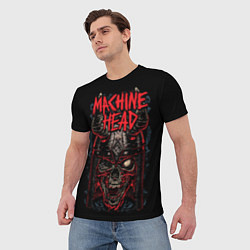 Футболка мужская Machine Head: Blooded Skull, цвет: 3D-принт — фото 2