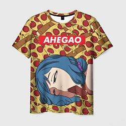 Мужская футболка AHEGAO PIZZA