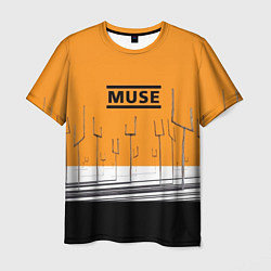 Футболка мужская Muse: Orange Mood, цвет: 3D-принт