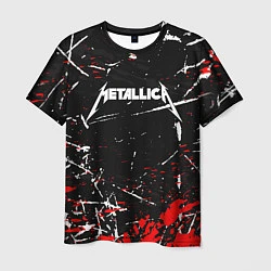 Футболка мужская METALLICA, цвет: 3D-принт