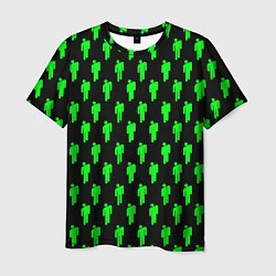 Мужская футболка Billie Eilish: Acid Pattern