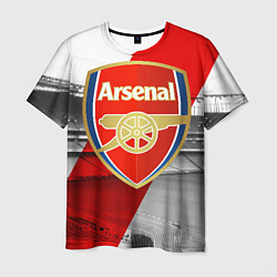 Футболка мужская Arsenal, цвет: 3D-принт