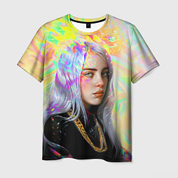 Футболка мужская Billie Eilish, цвет: 3D-принт