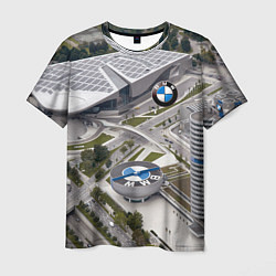 Мужская футболка BMW city