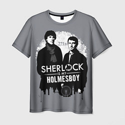 Мужская футболка Sherlock Holmesboy