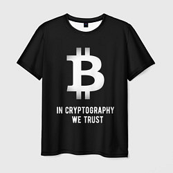 Мужская футболка Биткоин Криптовалюта