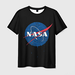 Мужская футболка NASA Краски