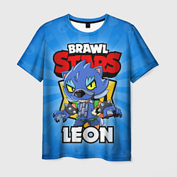 Мужская футболка BRAWL STARS WEREWOLF LEON