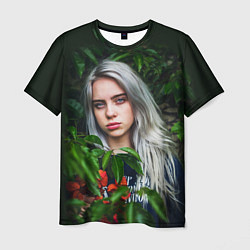 Футболка мужская BILLIE EILISH, цвет: 3D-принт