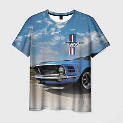 Футболка мужская Mustang, цвет: 3D-принт