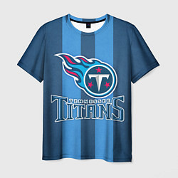 Футболка мужская Tennessee Titans, цвет: 3D-принт